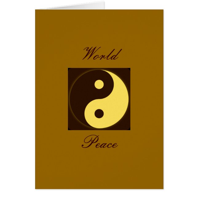 yin yang world peace (Front)