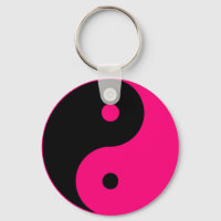 Yin Yang Ying Taoism Sign Chinese Taijitu Pink