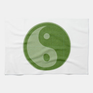 YIN YANG YINYANG GREEN TEA TOWEL