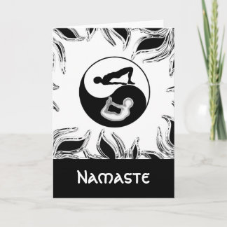 Yin-Yang Yoga Greeting Cards