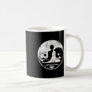 Yin Yang Yoga Lotus Harmony Lance Meditation Zen G Coffee Mug