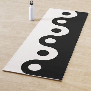 Yin yang  yoga mat