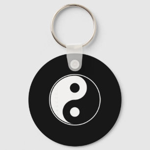 Yin Yang Yoga Namaste Omm Buddhist Zhen Spiritual  Key Ring