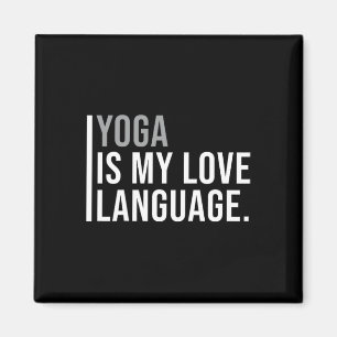 Yin Yoga Meme Quote Magnet