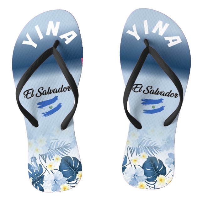 YINAS, ZANDALIAS SALVADOREÑAS THONGS (Footbed)