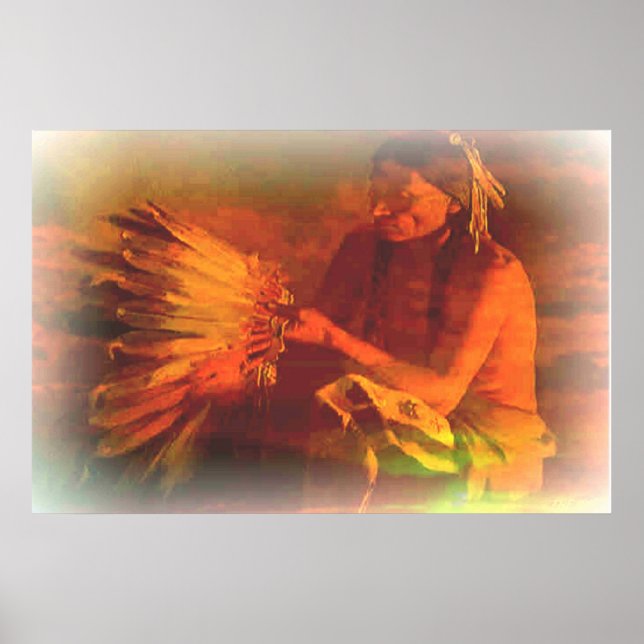 YIndian Feather Poster (Front)