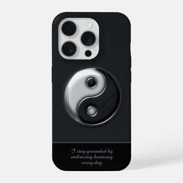 Ying Yang 3D iPhone Case (Back)
