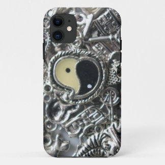 ying yang charm iPhone 11 case