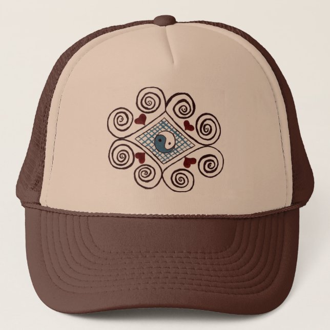 ying yang hat (Front)