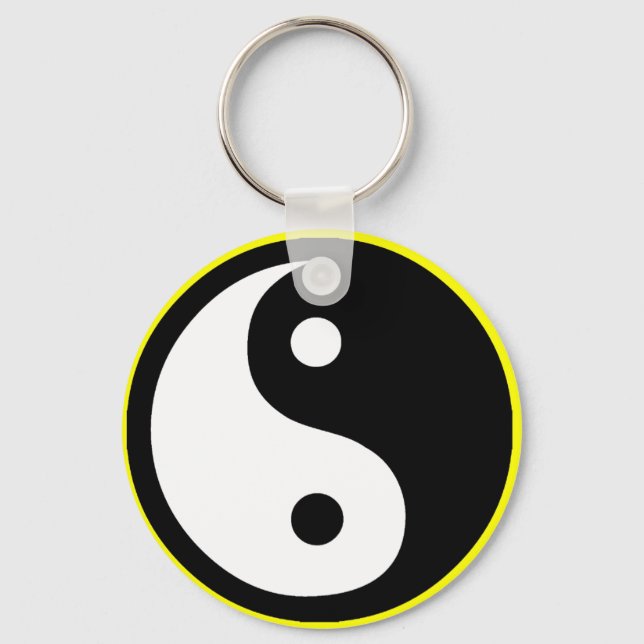 ying yang key ring (Front)