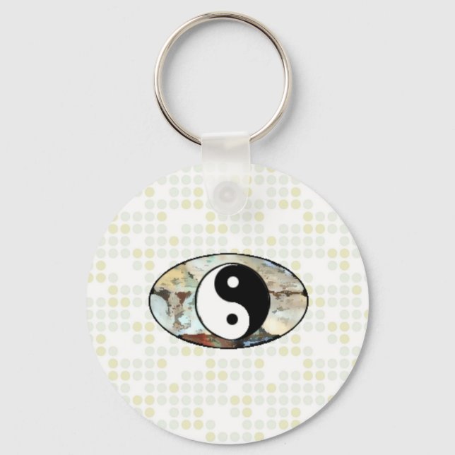 Ying-Yang Key Ring (Front)