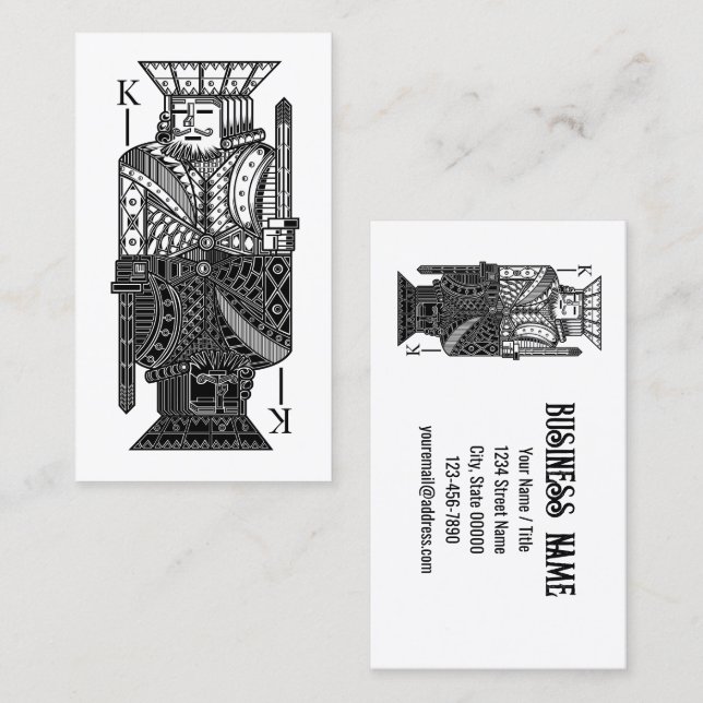 Ying Yang King Business Card (Front/Back)