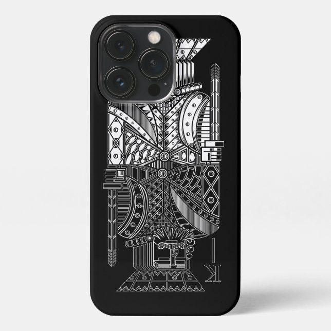 Ying Yang King iPhone Case (Back)