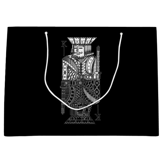 Ying Yang King Large Gift Bag (Front)