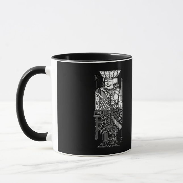 Ying Yang King Mug (Left)