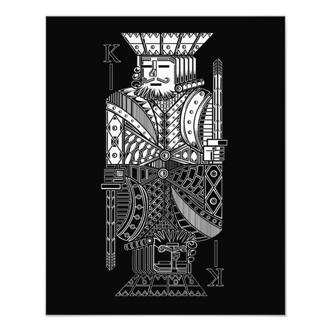 Ying Yang King Photo Print (Front)