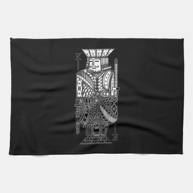 Ying Yang King Tea Towel (Horizontal)