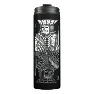 Ying Yang King Thermal Tumbler