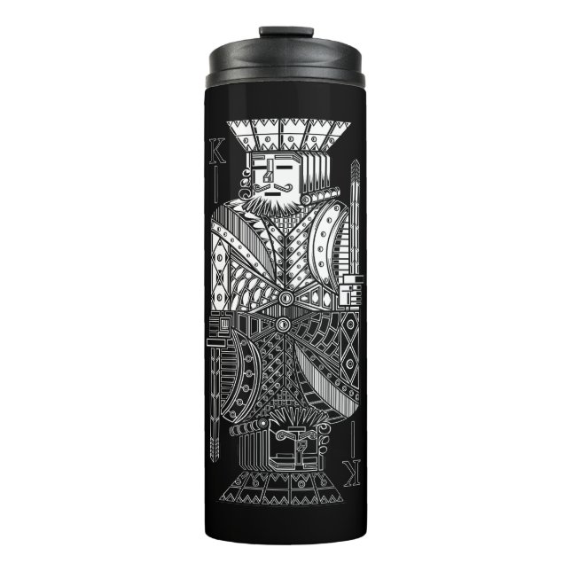 Ying Yang King Thermal Tumbler (Front)