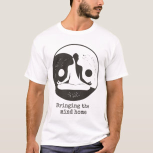 Ying Yang Lance Taoism Meditation Tai Chi Yoga T-Shirt