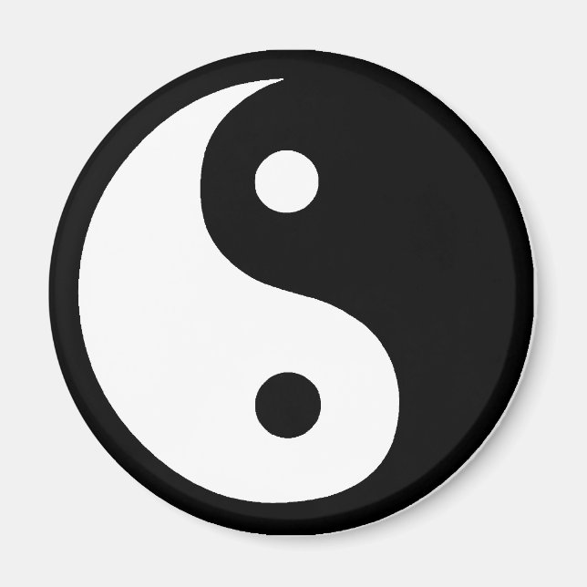ying yang magnet (Front)