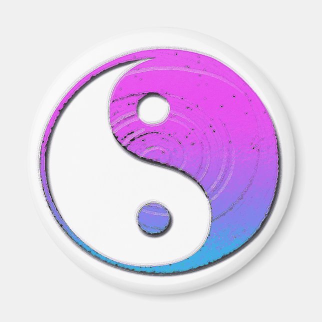ying yang magnet (Front)