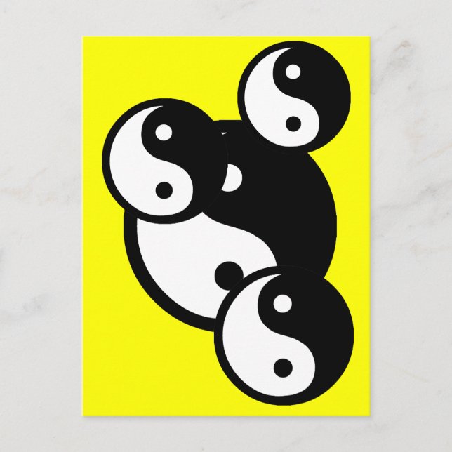 ying yang postcard (Front)