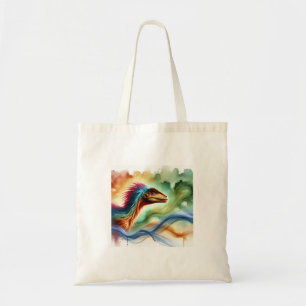Yinlong Dinosaur 110924AREF107 - Watercolor Tote Bag