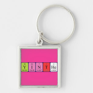 Yinthe periodic table name keyring