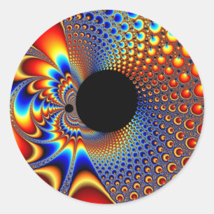 YinYang BigBang - Fractal Sticker