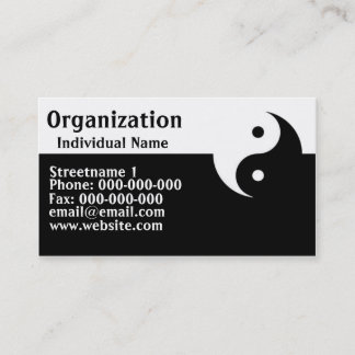 Yinyang Business Card