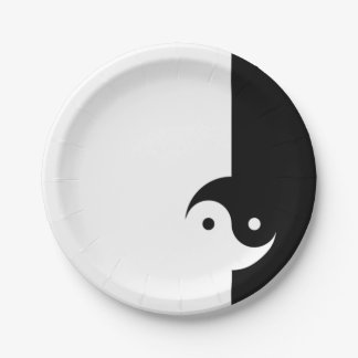 YinYang Paper Plate
