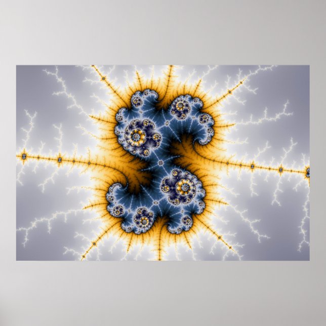 Yinyang Twister - Fractal Poster (Front)