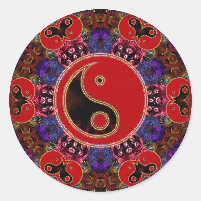 YinYang Wisdom Sticker (Front)