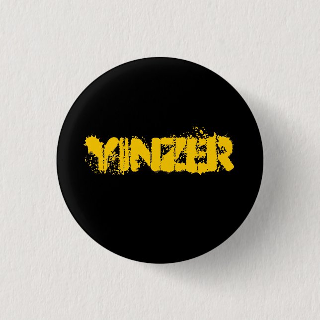 Yinzer 3 Cm Round Badge (Front)