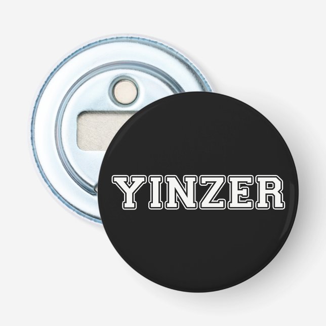 Yinzer Bottle Opener (Front)