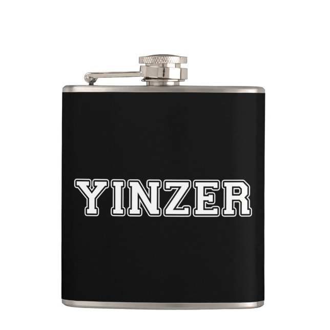 Yinzer Hip Flask (Front)