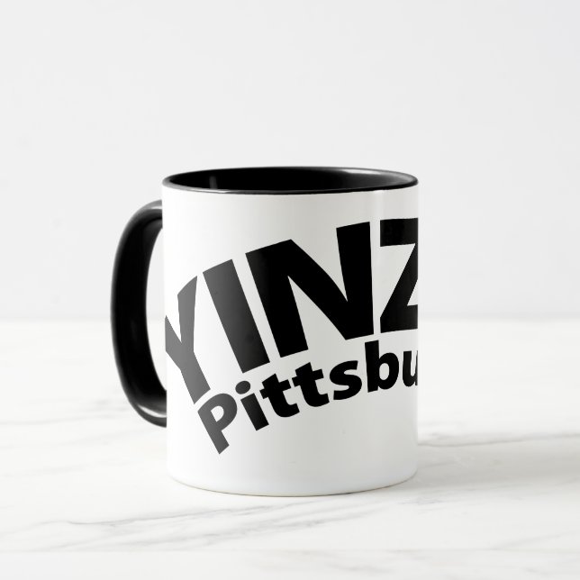 YINZER PITTSBURGH COMBO MUG (Front Left)