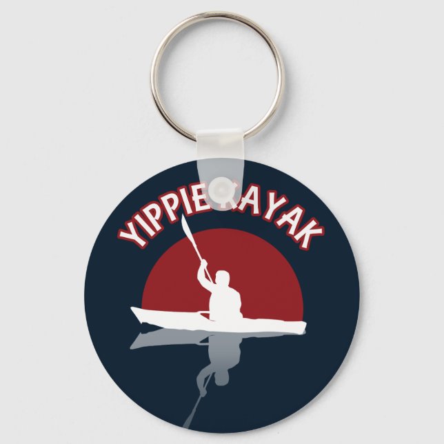 Yippie Kayak Key Ring (Front)