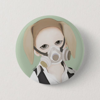 YIP's mask 6 Cm Round Badge