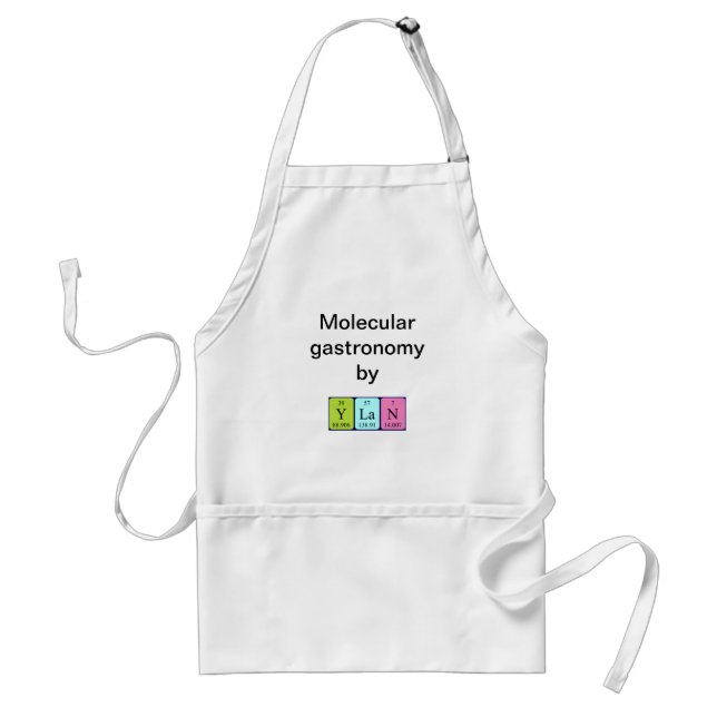Ylan periodic table name apron (Front)