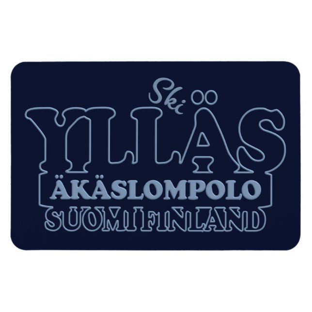 YLLÄS FINLAND magnet (Horizontal)