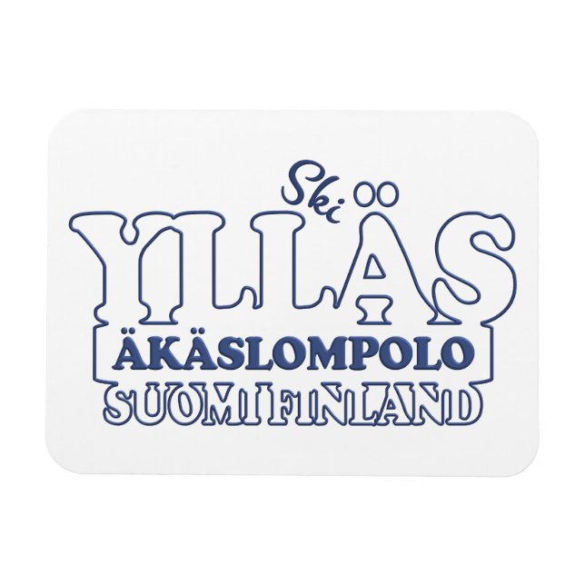 YLLÄS FINLAND magnet (Horizontal)