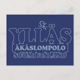 YLLÄS FINLAND postcard