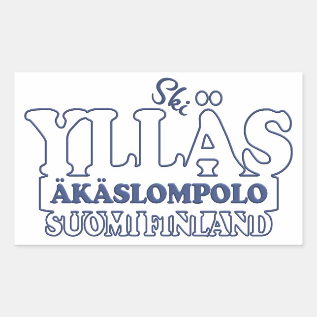 YLLÄS FINLAND stickers (Front)