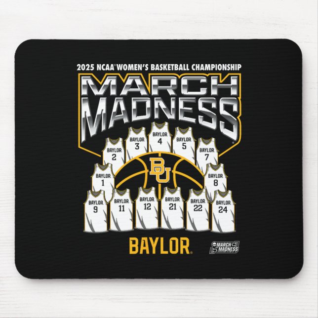 Ylor March Madness 2025 Women's Sketll Nil  Mouse Pad (Front)