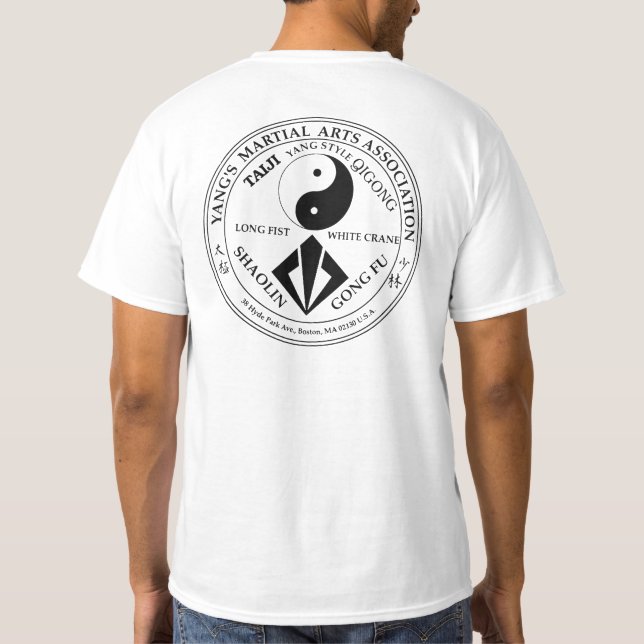 YMAA Boston Old Logo Shirt (Back)