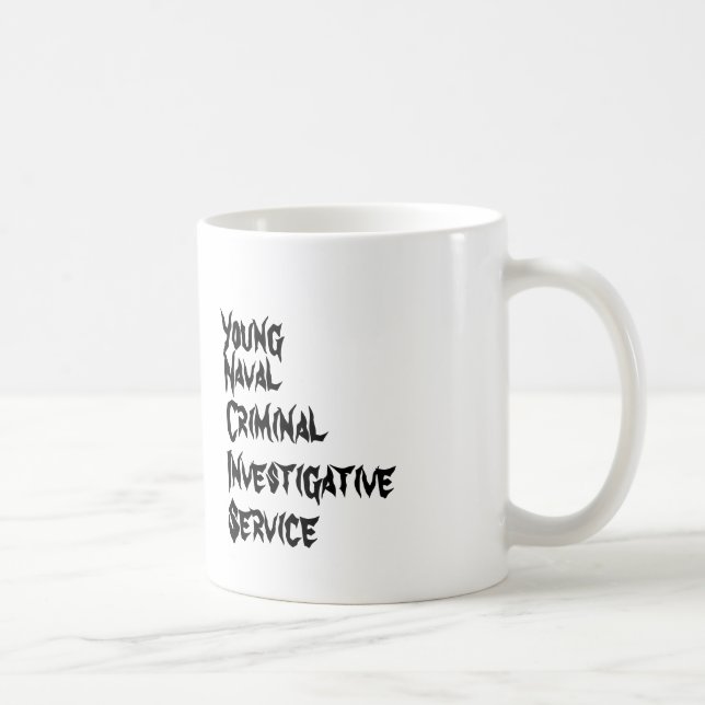 YNCIS GOTH MUG (Right)