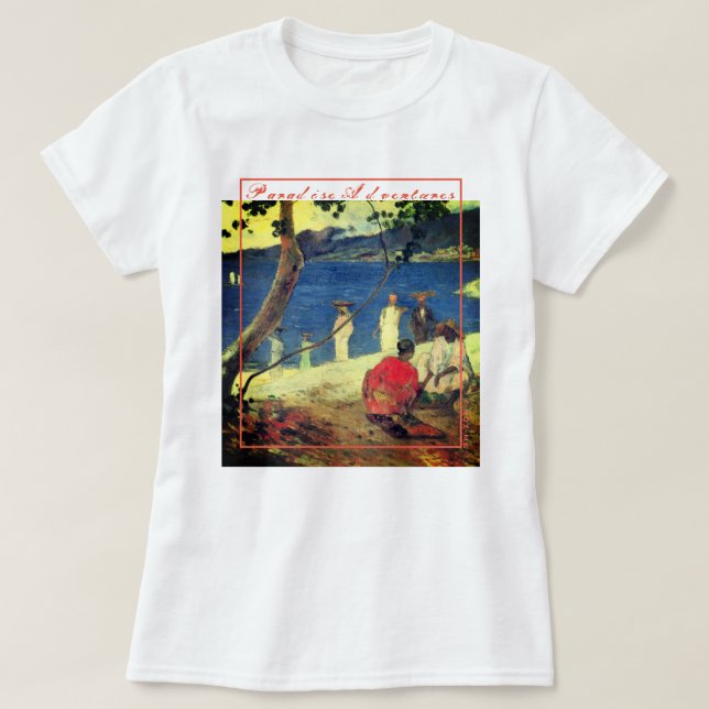 YNOTME PARSDISE AVDENTURES GAUGUIN4 T-Shirt (Design Front)