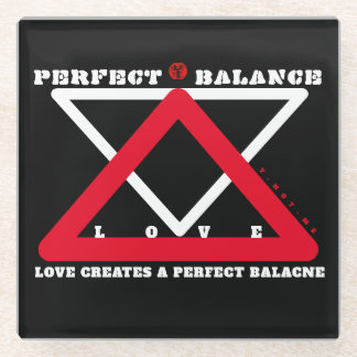 YNOTME PERFECT BALANCE 4b3 Trivet Glass Coaster
